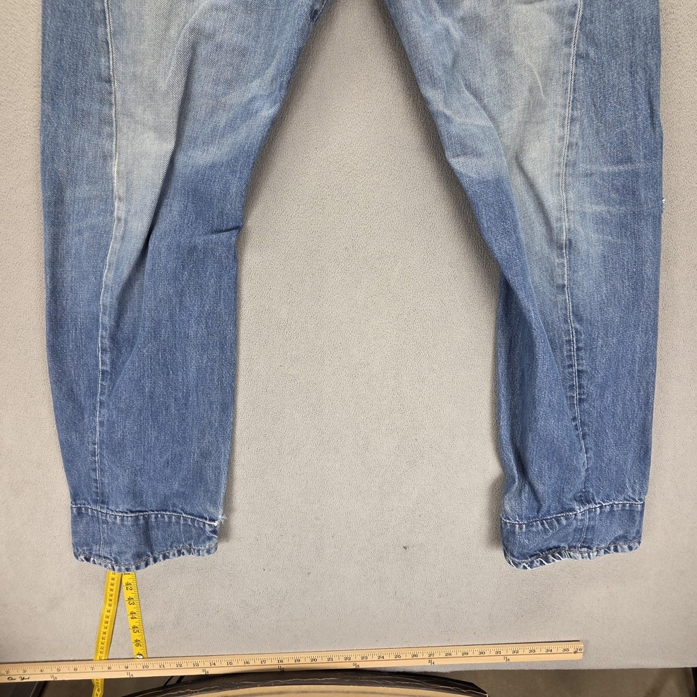 Vintage Levis Engineered Jeans Mens Blue Twisted Button Fly Fits 30x32 - Picture 12 of 16